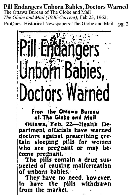 1962 02 23 Globe and Mail No need to withdraw the drug-crop-web